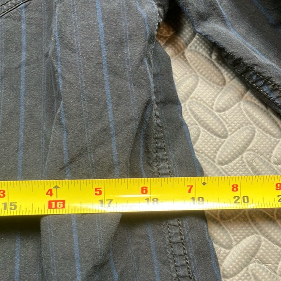 American‎ Rag Mens Navy Blue Casual Button Down Shirt Size L - Picture 5 of 6